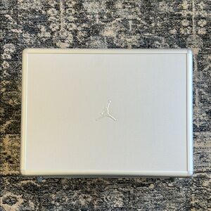 Air Jordan Metallic Silver Carrying Case